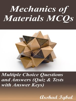 cover image of Mechanics of Materials MCQs